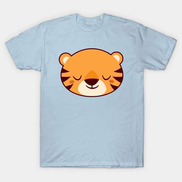 Kawaii Cute KittenTiger T-Shirt by happinessinatee